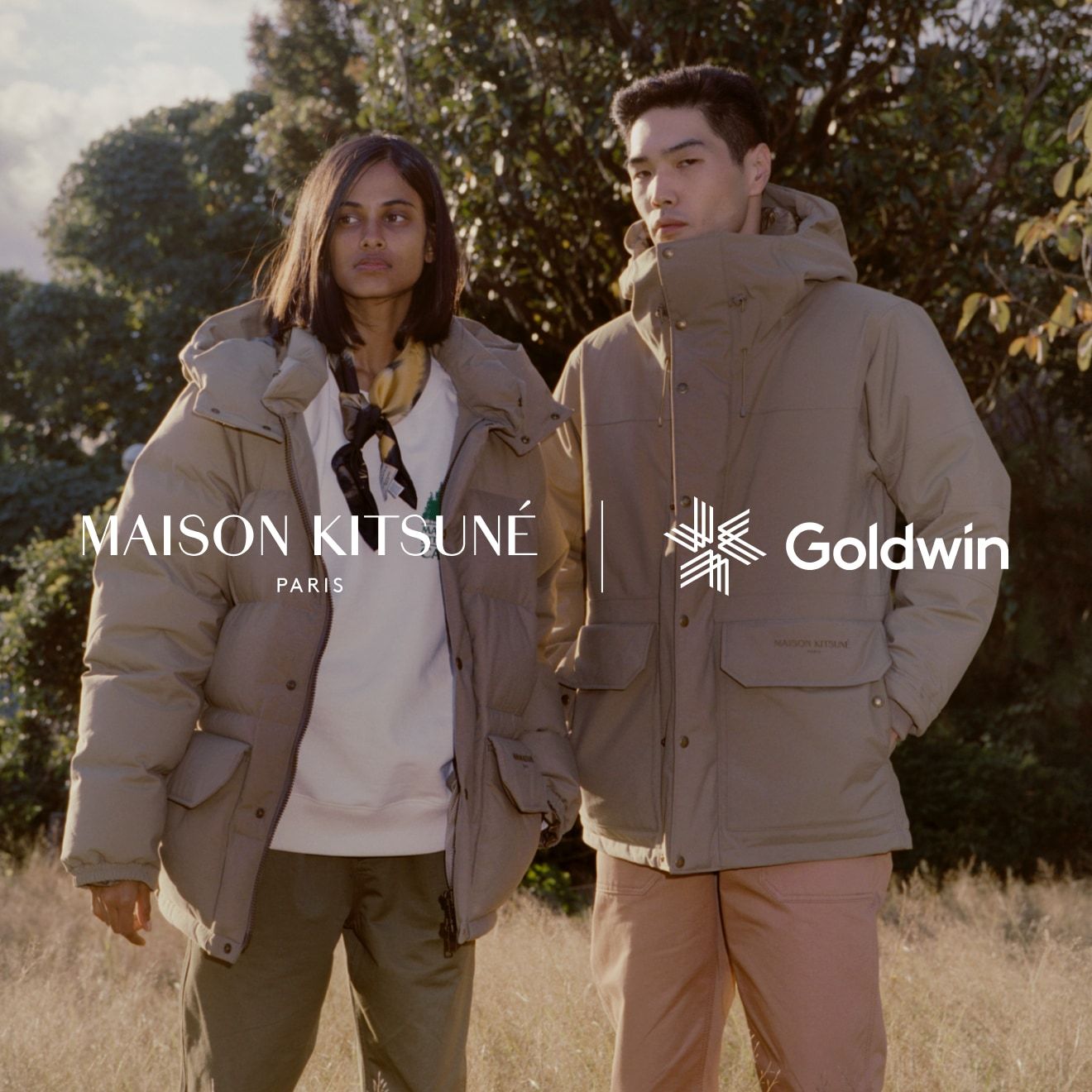 MAISON KITSUNÉ × Goldwin